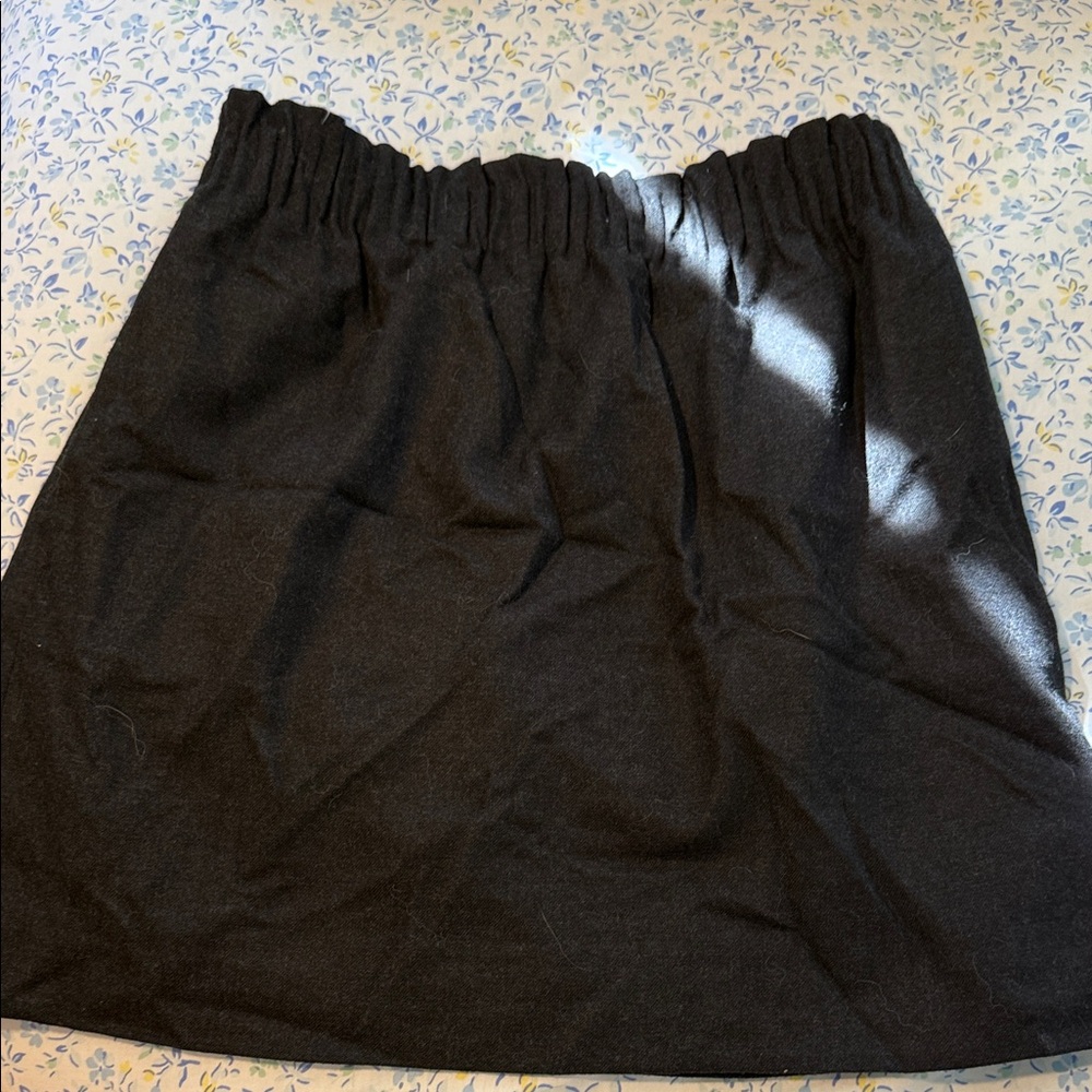 J. Crew Charcoal Mini Skirt
